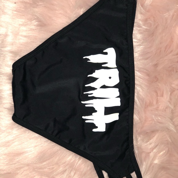 Black Been Trill bathing suit bottom - Picture 1 of 3